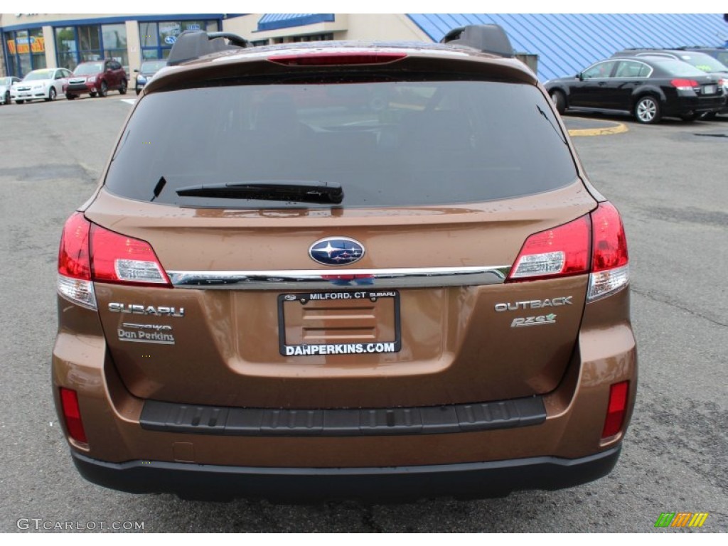 2011 Outback 2.5i Premium Wagon - Caramel Bronze Pearl / Warm Ivory photo #7