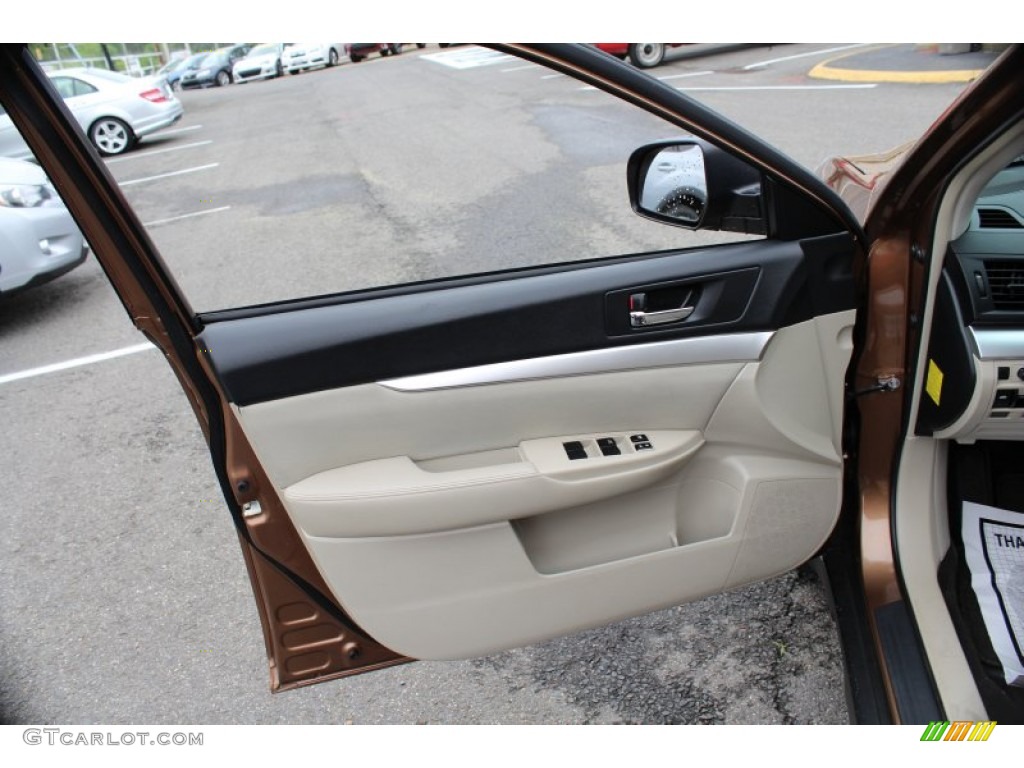 2011 Outback 2.5i Premium Wagon - Caramel Bronze Pearl / Warm Ivory photo #16