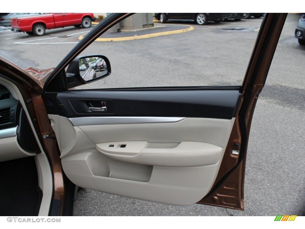 2011 Outback 2.5i Premium Wagon - Caramel Bronze Pearl / Warm Ivory photo #18