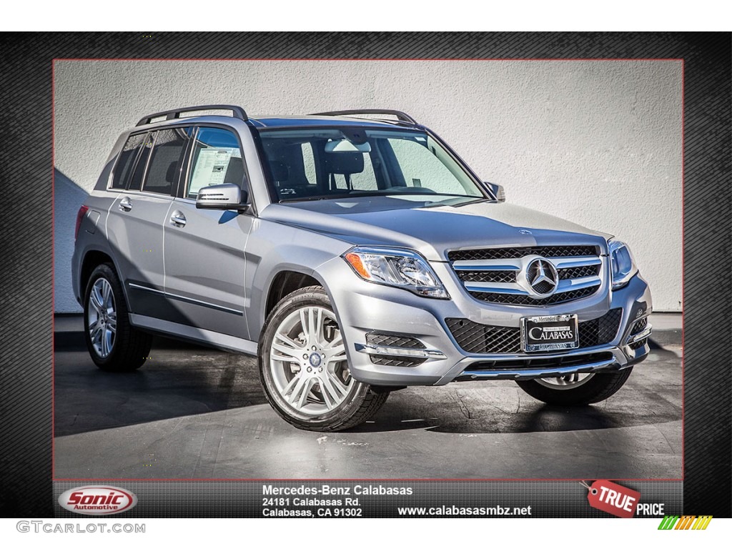 2013 GLK 250 BlueTEC 4Matic - Palladium Silver Metallic / Black photo #1