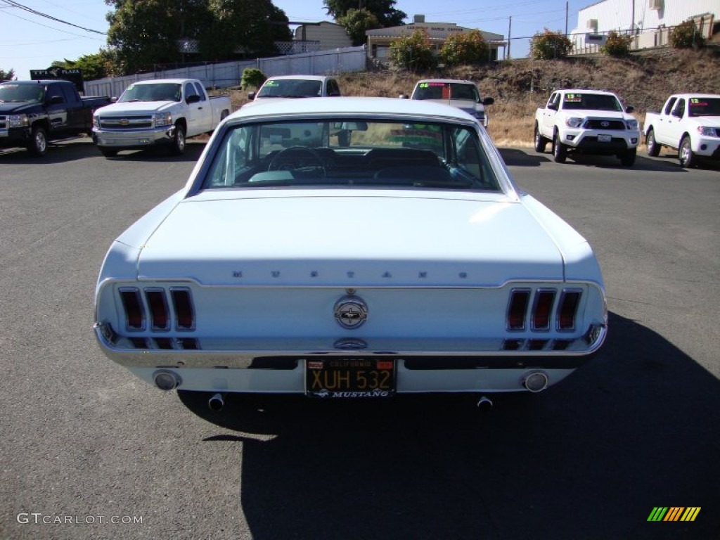 1968 Mustang Coupe - Diamond Blue / Aqua photo #6