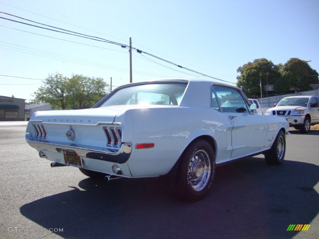 1968 Mustang Coupe - Diamond Blue / Aqua photo #7