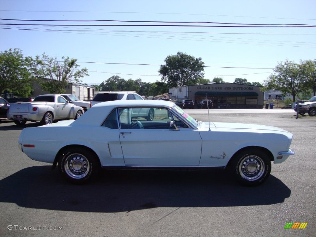 1968 Mustang Coupe - Diamond Blue / Aqua photo #8