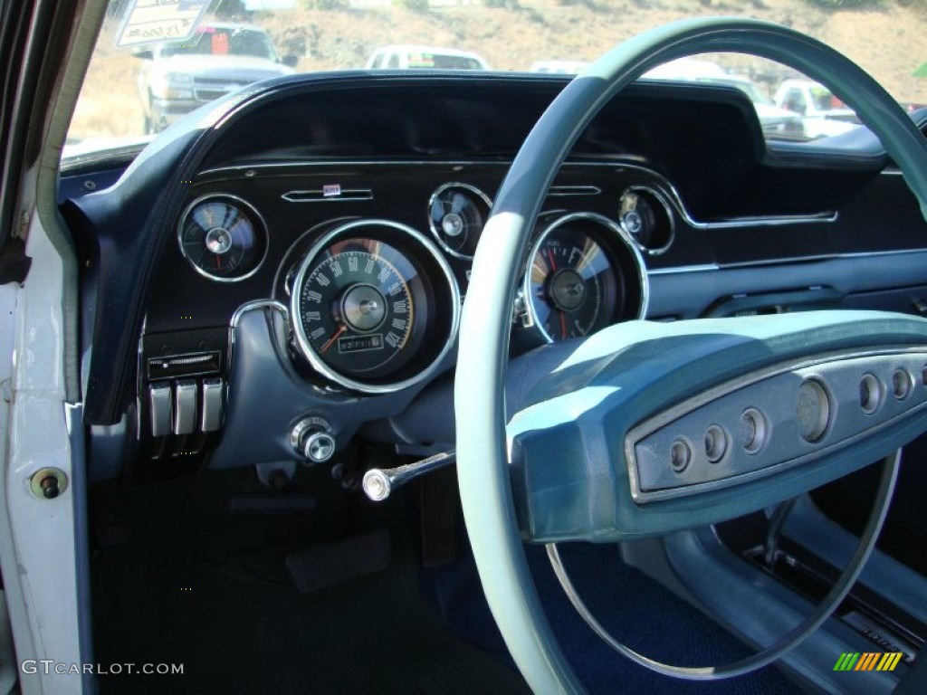 1968 Mustang Coupe - Diamond Blue / Aqua photo #10