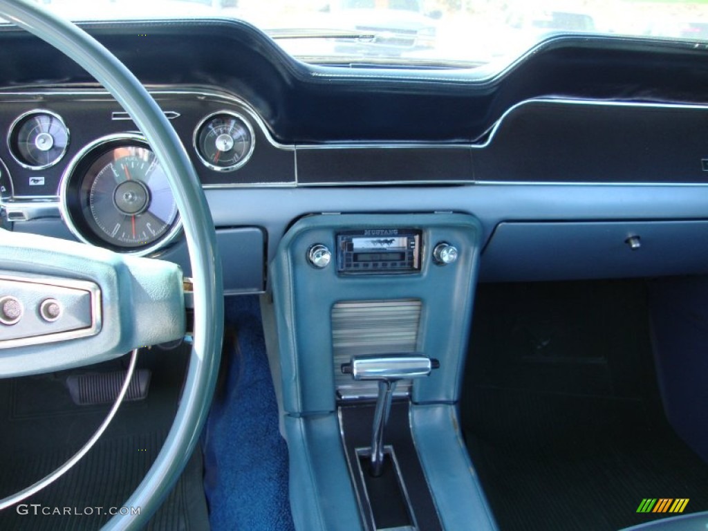 1968 Mustang Coupe - Diamond Blue / Aqua photo #13