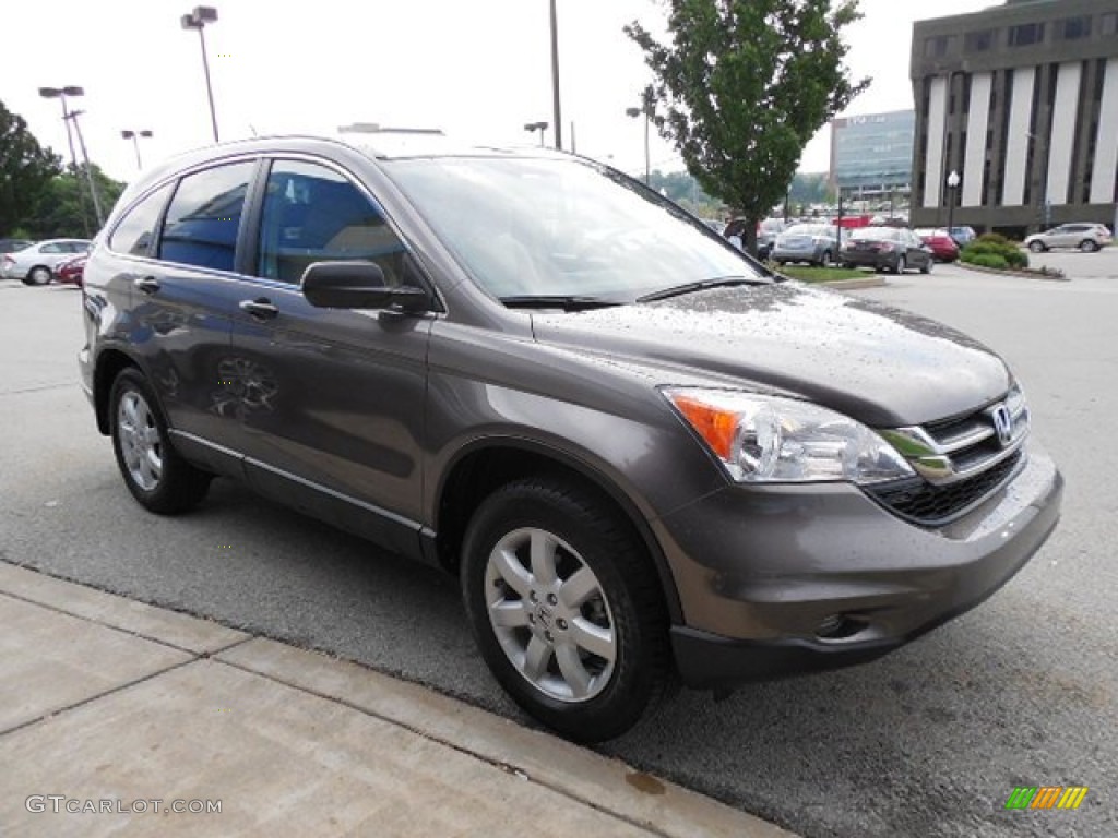 2011 CR-V SE 4WD - Urban Titanium Metallic / Ivory photo #5