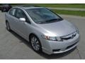 Alabaster Silver Metallic 2011 Honda Civic EX-L Sedan Exterior