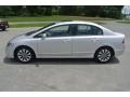 Alabaster Silver Metallic 2011 Honda Civic EX-L Sedan Exterior