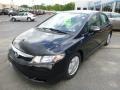 Crystal Black Pearl - Civic Hybrid Sedan Photo No. 7