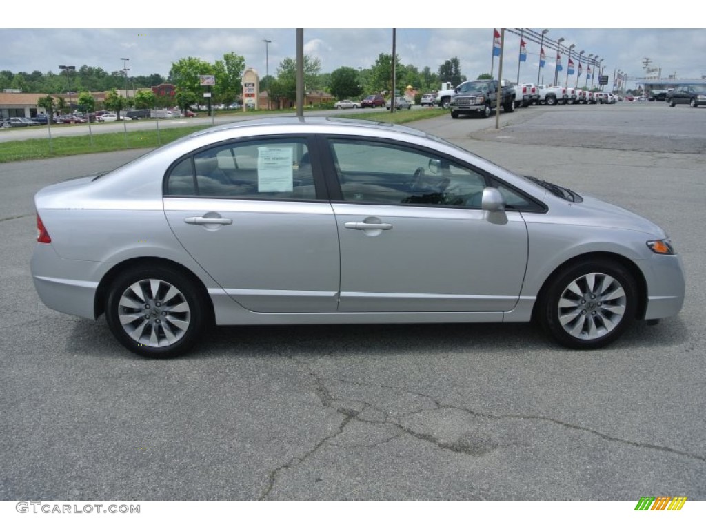 Alabaster Silver Metallic 2011 Honda Civic EX-L Sedan Exterior Photo #81448119