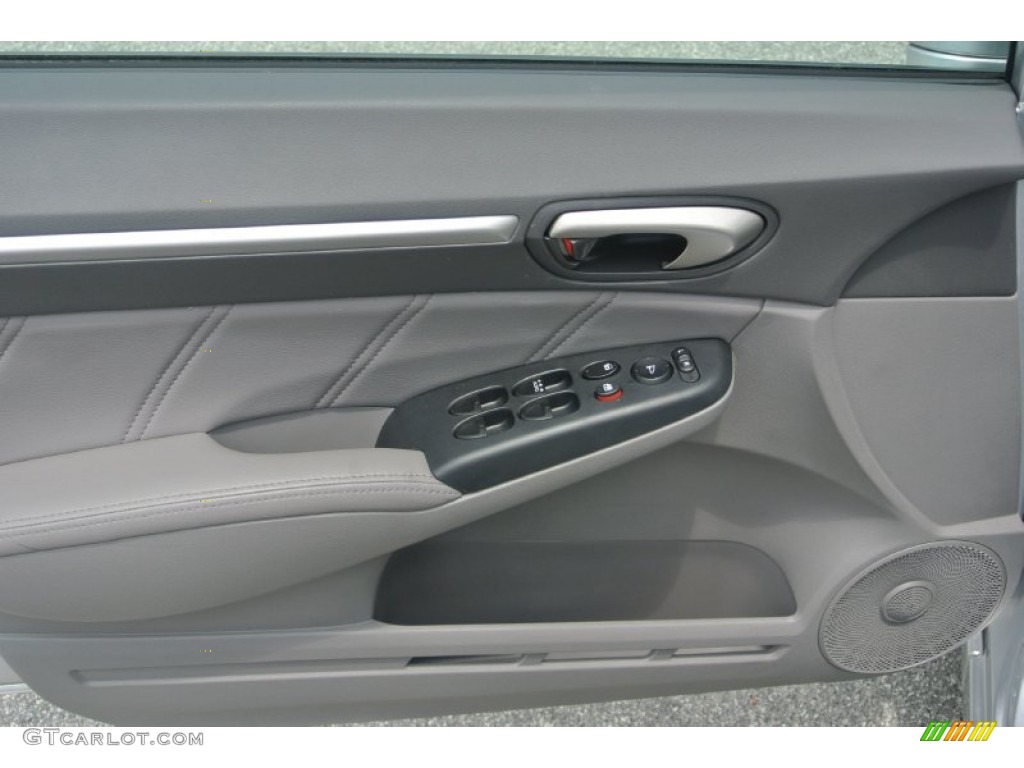 2011 Honda Civic EX-L Sedan Gray Door Panel Photo #81448161