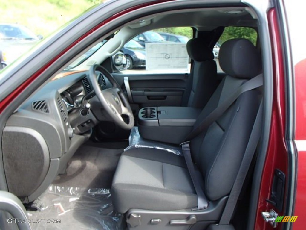 2013 Silverado 1500 LT Extended Cab 4x4 - Deep Ruby Metallic / Ebony photo #11