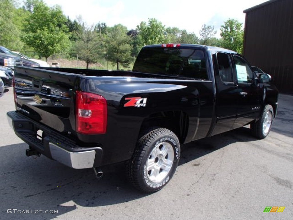 2013 Silverado 1500 LT Extended Cab 4x4 - Black / Ebony photo #8