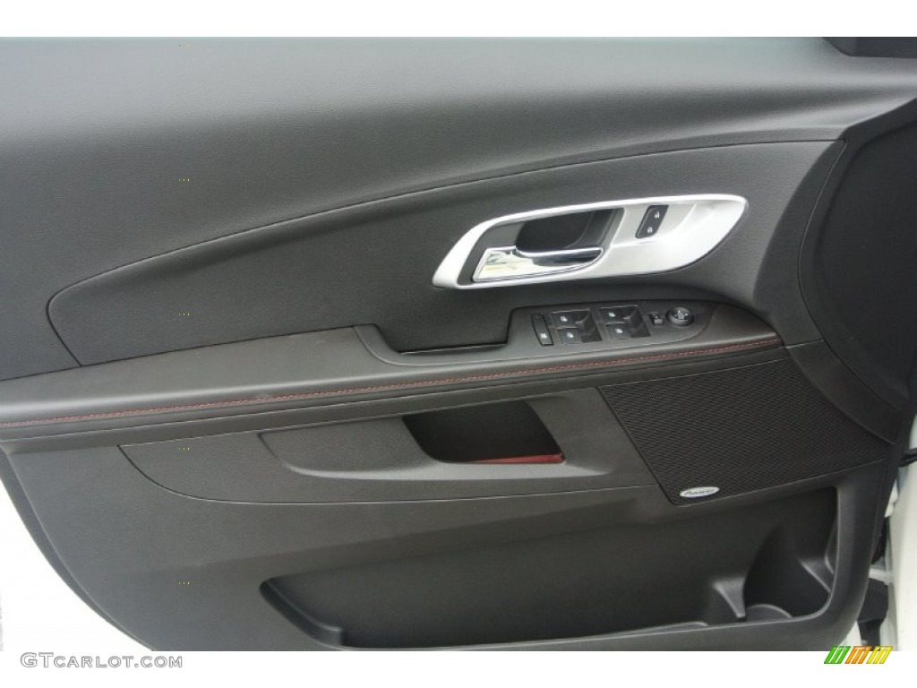 2013 Chevrolet Equinox LTZ Jet Black Door Panel Photo #81449709