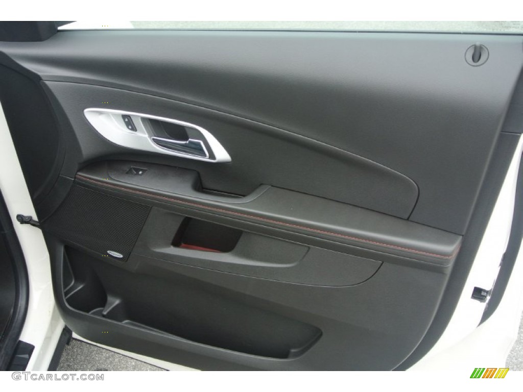 2013 Chevrolet Equinox LTZ Jet Black Door Panel Photo #81449858