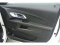 Jet Black 2013 Chevrolet Equinox LTZ Door Panel