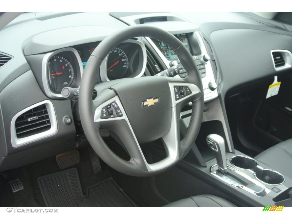 2013 Chevrolet Equinox LTZ Jet Black Dashboard Photo #81449904