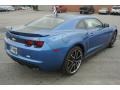 2013 Kinetic Blue Metallic Chevrolet Camaro LT Hot Wheels Special Edition Coupe  photo #5