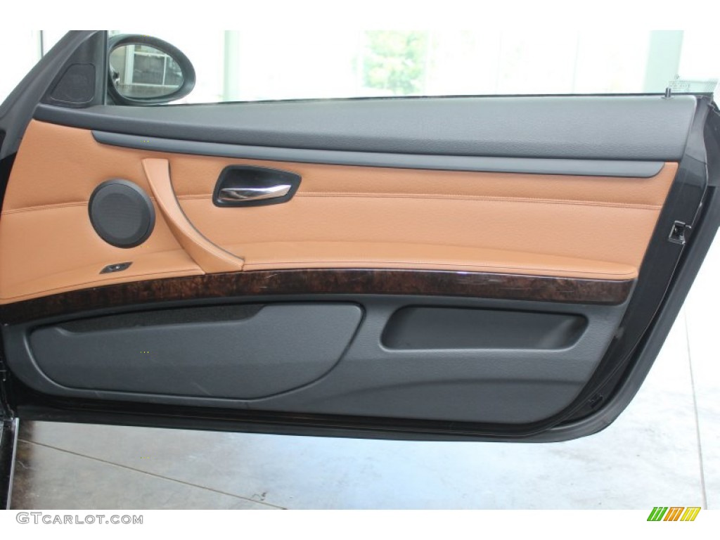 2009 3 Series 335i Convertible - Black Sapphire Metallic / Saddle Brown Dakota Leather photo #20