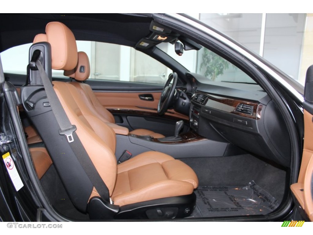 2009 3 Series 335i Convertible - Black Sapphire Metallic / Saddle Brown Dakota Leather photo #21