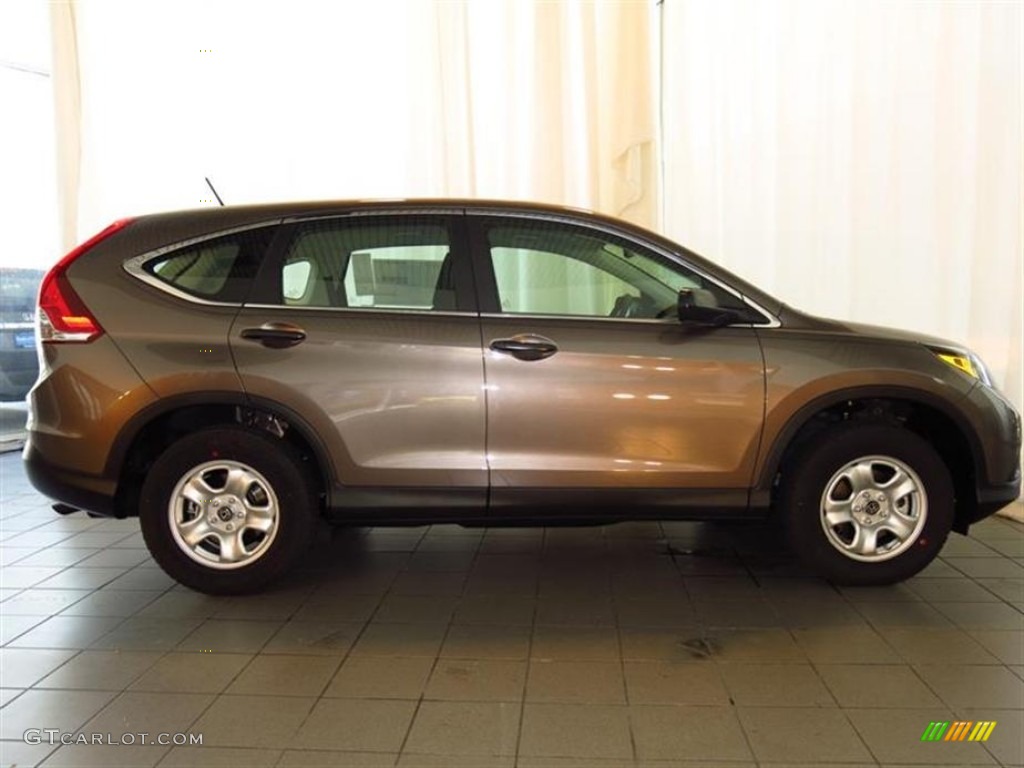 2013 CR-V LX - Urban Titanium Metallic / Black photo #2
