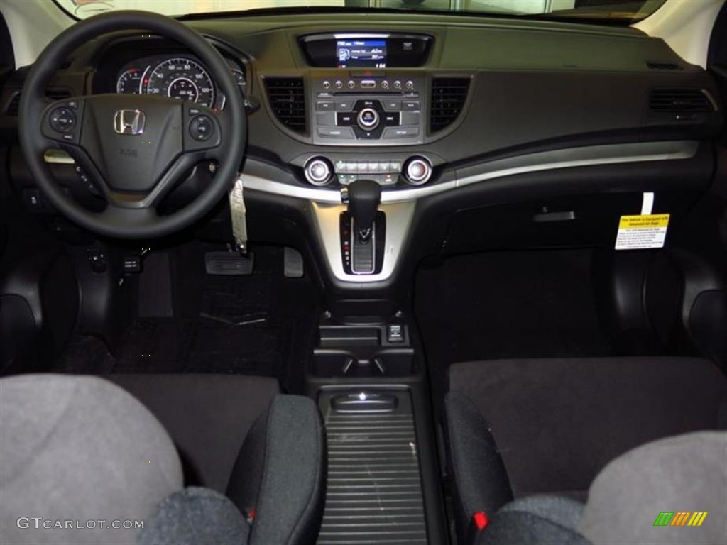 2013 CR-V LX - Urban Titanium Metallic / Black photo #4