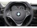Black 2014 BMW X1 sDrive28i Steering Wheel