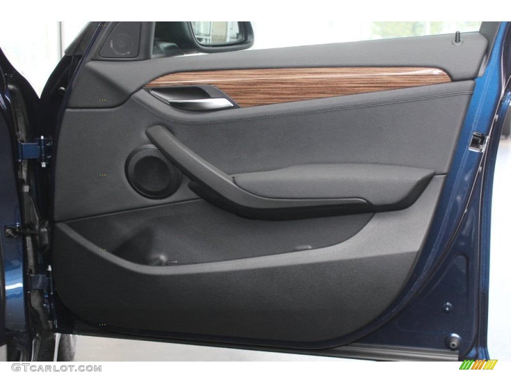 2014 BMW X1 sDrive28i Black Door Panel Photo #81451920