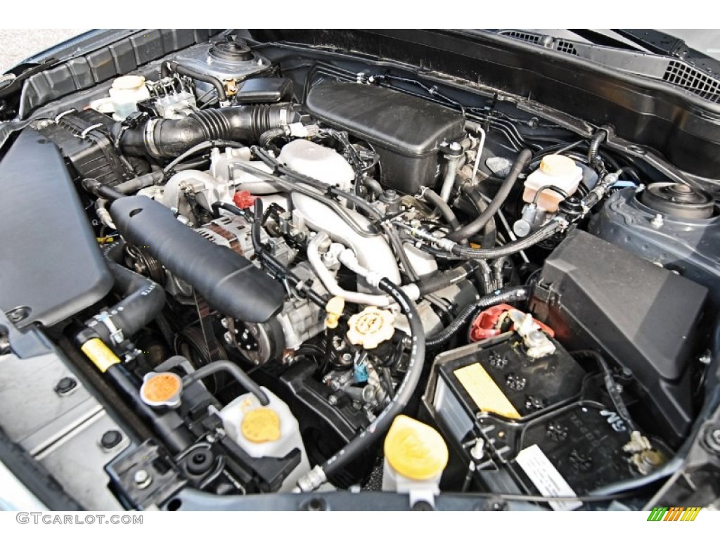 2010 Subaru Forester 2.5 X Premium 2.5 Liter SOHC 16-Valve VVT Flat 4 Cylinder Engine Photo #81452235