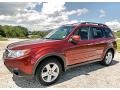 Camellia Red Pearl 2009 Subaru Forester 2.5 X Premium Exterior
