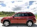 Camellia Red Pearl 2009 Subaru Forester 2.5 X Premium Exterior