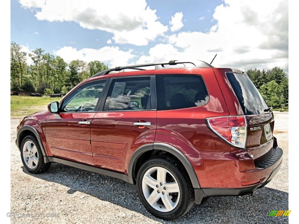 Camellia Red Pearl 2009 Subaru Forester 2.5 X Premium Exterior Photo #81452482