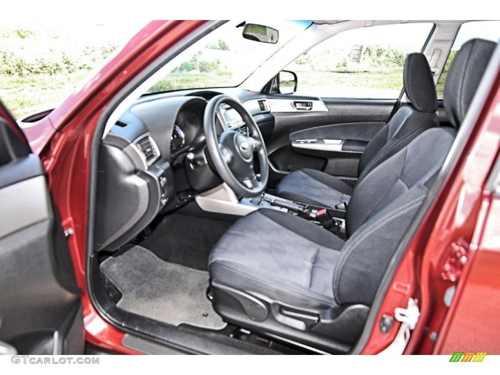Black Interior 2009 Subaru Forester 2.5 X Premium Photo #81452508