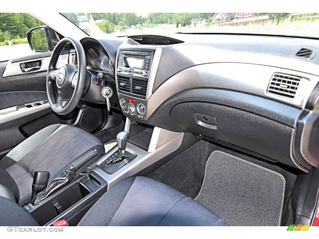 2009 Subaru Forester 2.5 X Premium Black Dashboard Photo #81452556