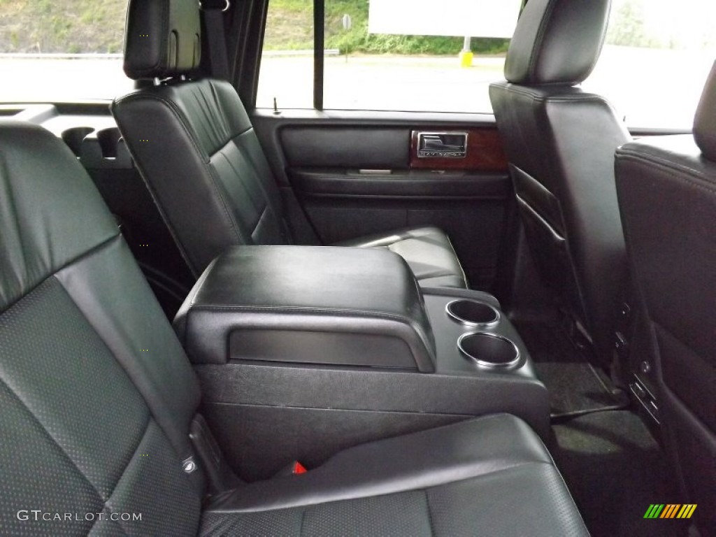Charcoal Black Interior 2012 Lincoln Navigator L 4x2 Photo #81454311