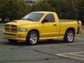 2005 Solar Yellow Dodge Ram 1500 SLT Rumble Bee Regular Cab #81403607