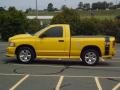 2005 Solar Yellow Dodge Ram 1500 SLT Rumble Bee Regular Cab  photo #2