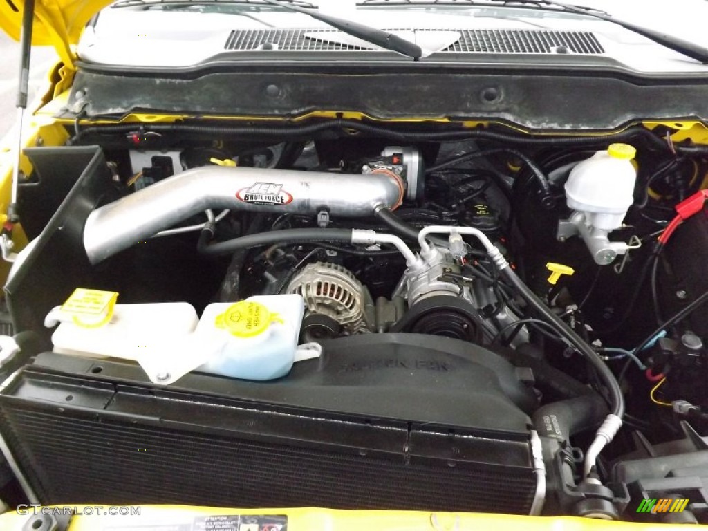 2005 Dodge Ram 1500 SLT Rumble Bee Regular Cab Engine Photos