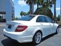 2013 Polar White Mercedes-Benz C 250 Sport  photo #3