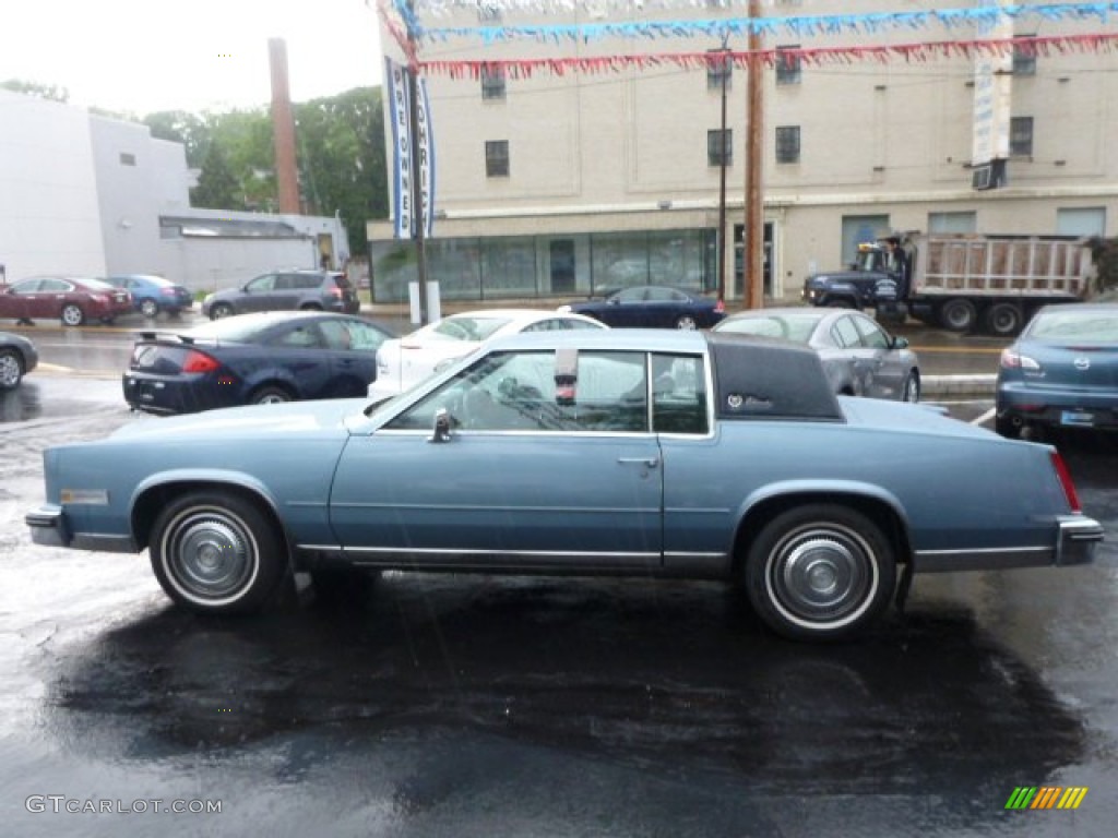 Light Blue Metallic 1985 Cadillac Eldorado Coupe Exterior Photo #81456990