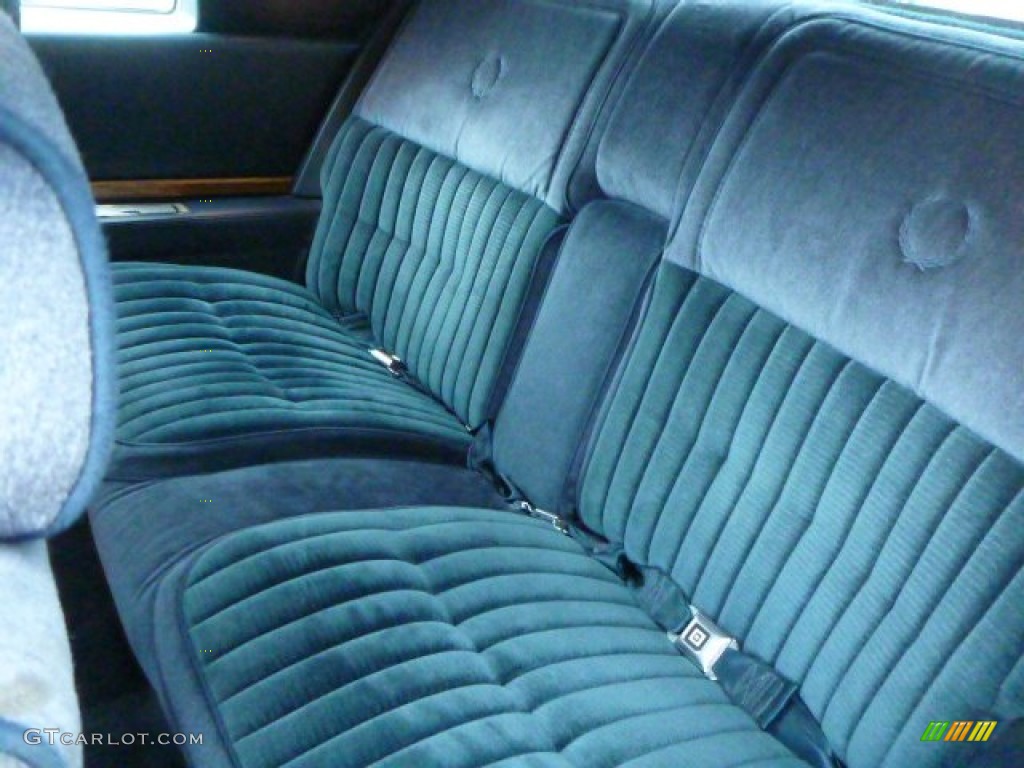 1985 Cadillac Eldorado Coupe Rear Seat Photo #81457056