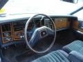 1985 Cadillac Eldorado Blue Interior Interior Photo