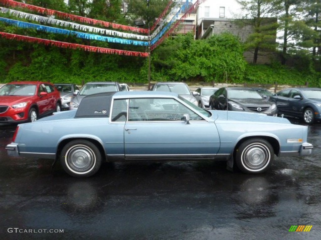 Light Blue Metallic 1985 Cadillac Eldorado Coupe Exterior Photo #81457228