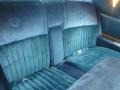 1985 Cadillac Eldorado Blue Interior Rear Seat Photo