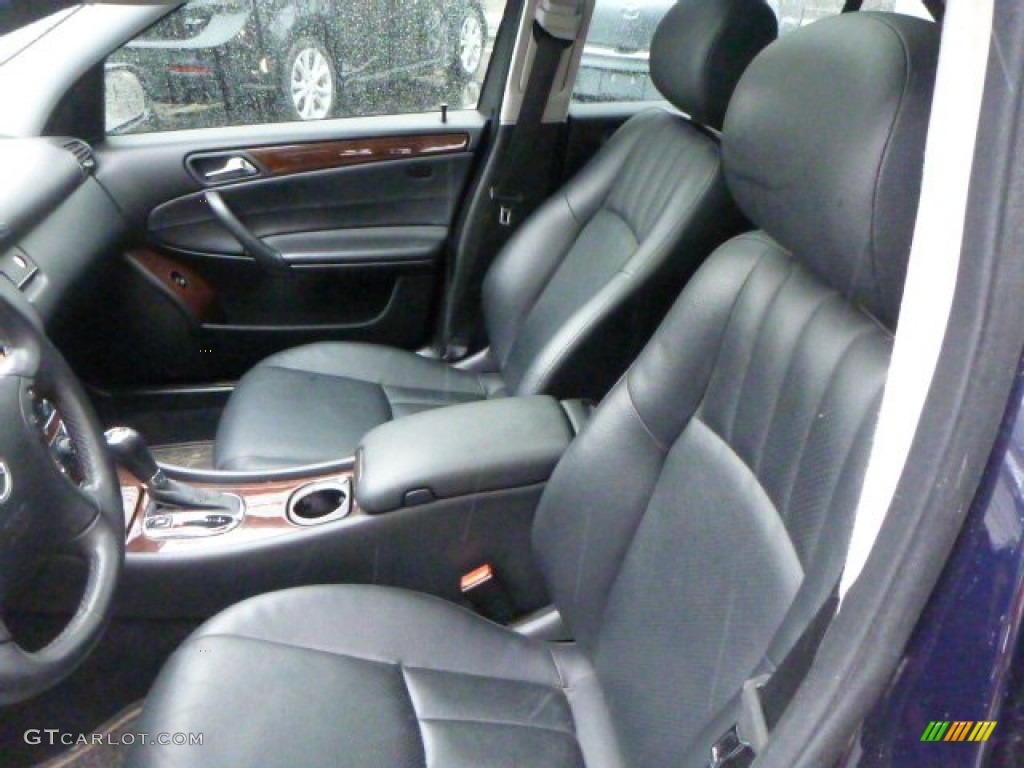 Black Interior 2006 Mercedes-Benz C 280 Luxury Photo #81457491