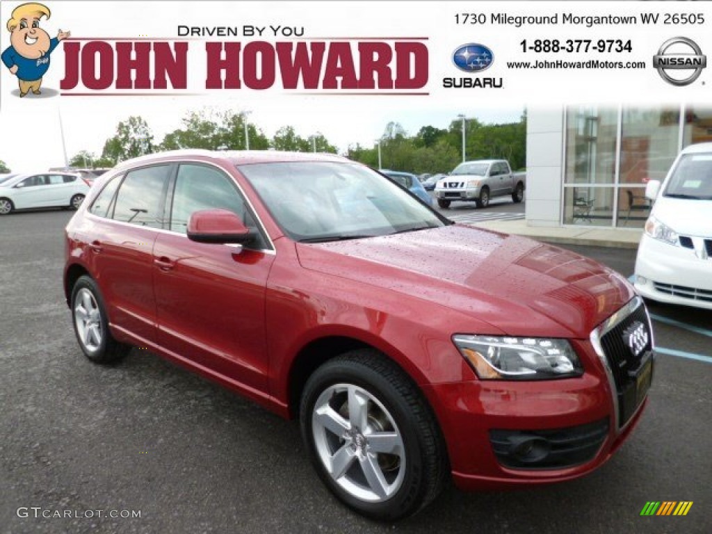 2010 Q5 3.2 quattro - Garnet Red Pearl Effect / Cardamom Beige photo #1