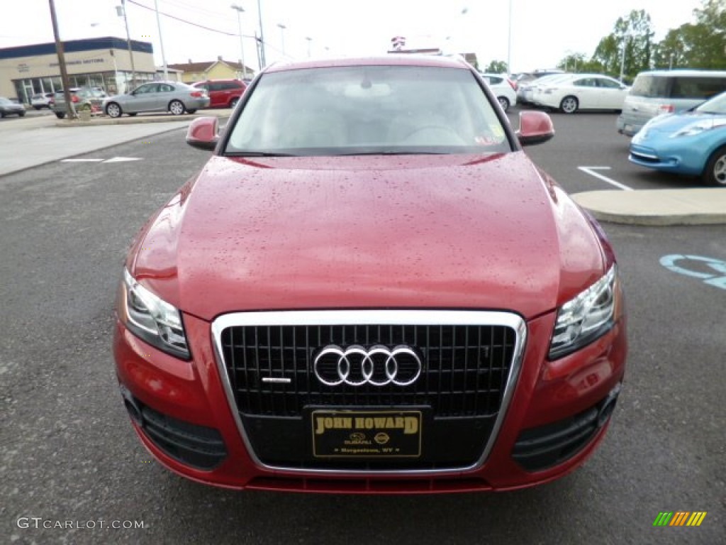 2010 Q5 3.2 quattro - Garnet Red Pearl Effect / Cardamom Beige photo #2