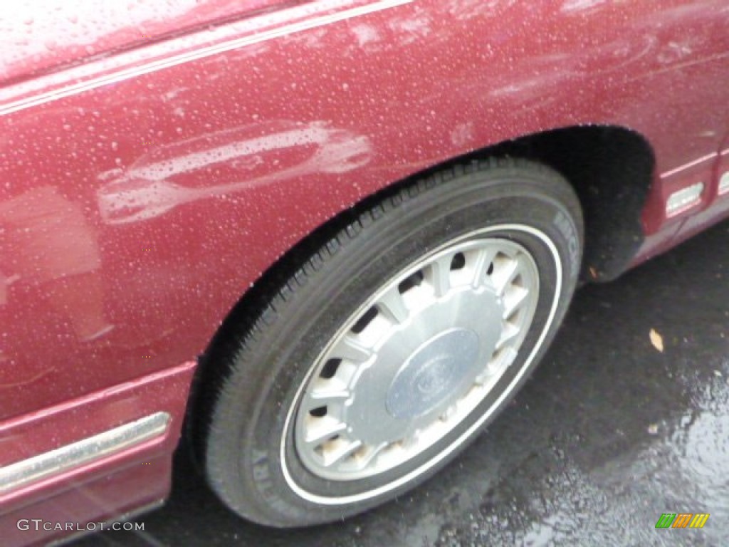 1997 DeVille Sedan - Dark Cherry Red Metallic / Shale/Neutral photo #8