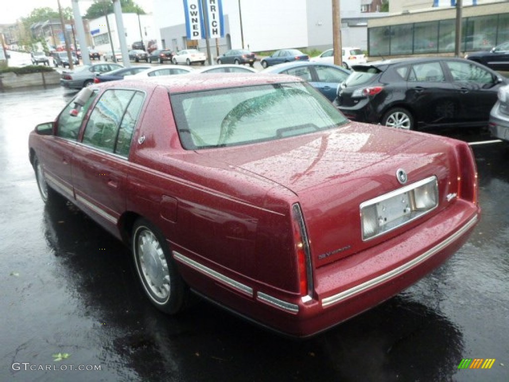 1997 DeVille Sedan - Dark Cherry Red Metallic / Shale/Neutral photo #10