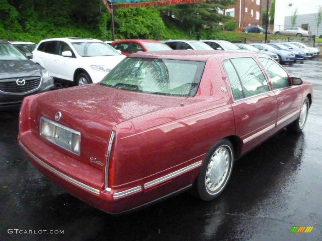 1997 DeVille Sedan - Dark Cherry Red Metallic / Shale/Neutral photo #12